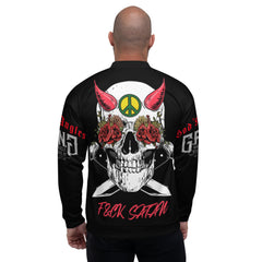 Fck Satan-Unisex Bomber Jacket