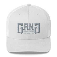 Gang Trucker Cap w/ Silver Logo