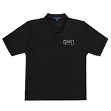 GANG-Embroidered Polo Shirt w/Grey Logo