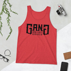 GANG-Unisex Tank Top w/ Black Logo
