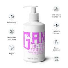 Refreshing hand & body lotion with Pink Logo