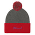 Dark Heather Grey/ Red