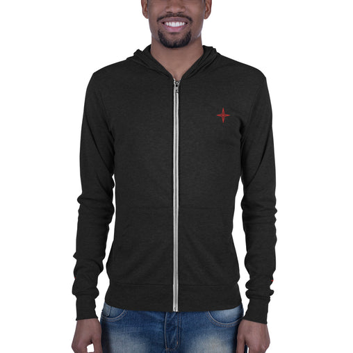 ZINX-Unisex zip hoodie