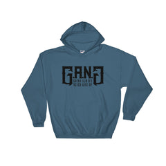 GANG-Hooded Sweatshirt-white logo