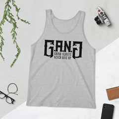 GANG-Unisex  Tank Top w/ Black Logo