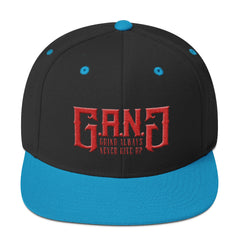 GANG-Snapback Hat w/Red Logo