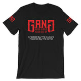 GANG Culture-Short-Sleeve T-Shirt w/ red logo