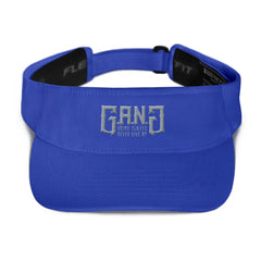 Gang Visor w/ Silver Logo