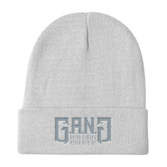 GANG-Knit Beanie w/ Grey logo