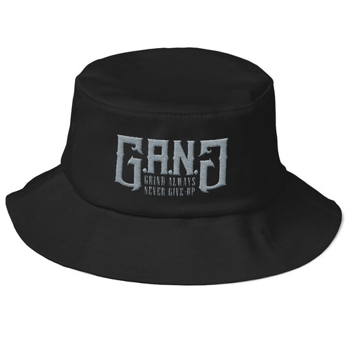 Gang-Old School Bucket Hat w/ Grey logo