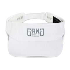 Gang Visor w/ Silver Logo