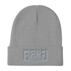 GANG-Knit Beanie w/ Grey logo