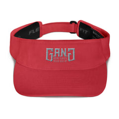 Gang Visor w/ Silver Logo