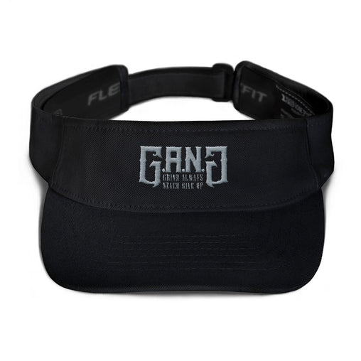 Gang Visor w/ Silver Logo