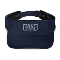 Gang Visor w/ Silver Logo