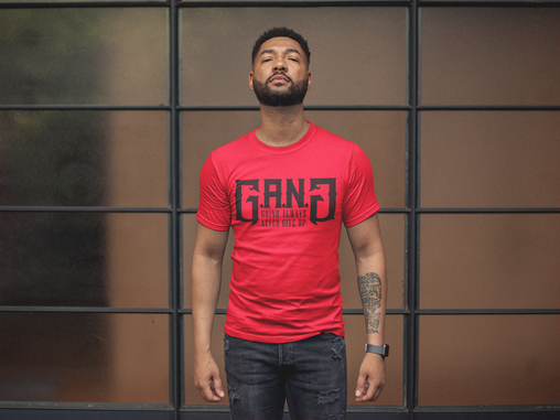 Gang Black Logo-Short sleeve t-shirt